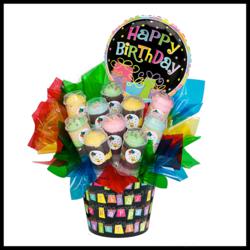 cupcakes, push up pops, cupcakes denver, edible arrangement, flower alternative, gift basket, cake, nationwide shipping